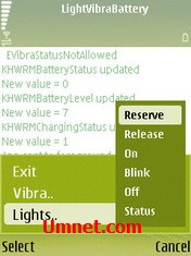game pic for LightVibraBattery S60 3rd